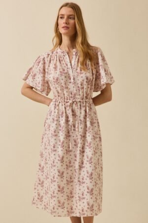 Women's Thelma-print organic cotton dress