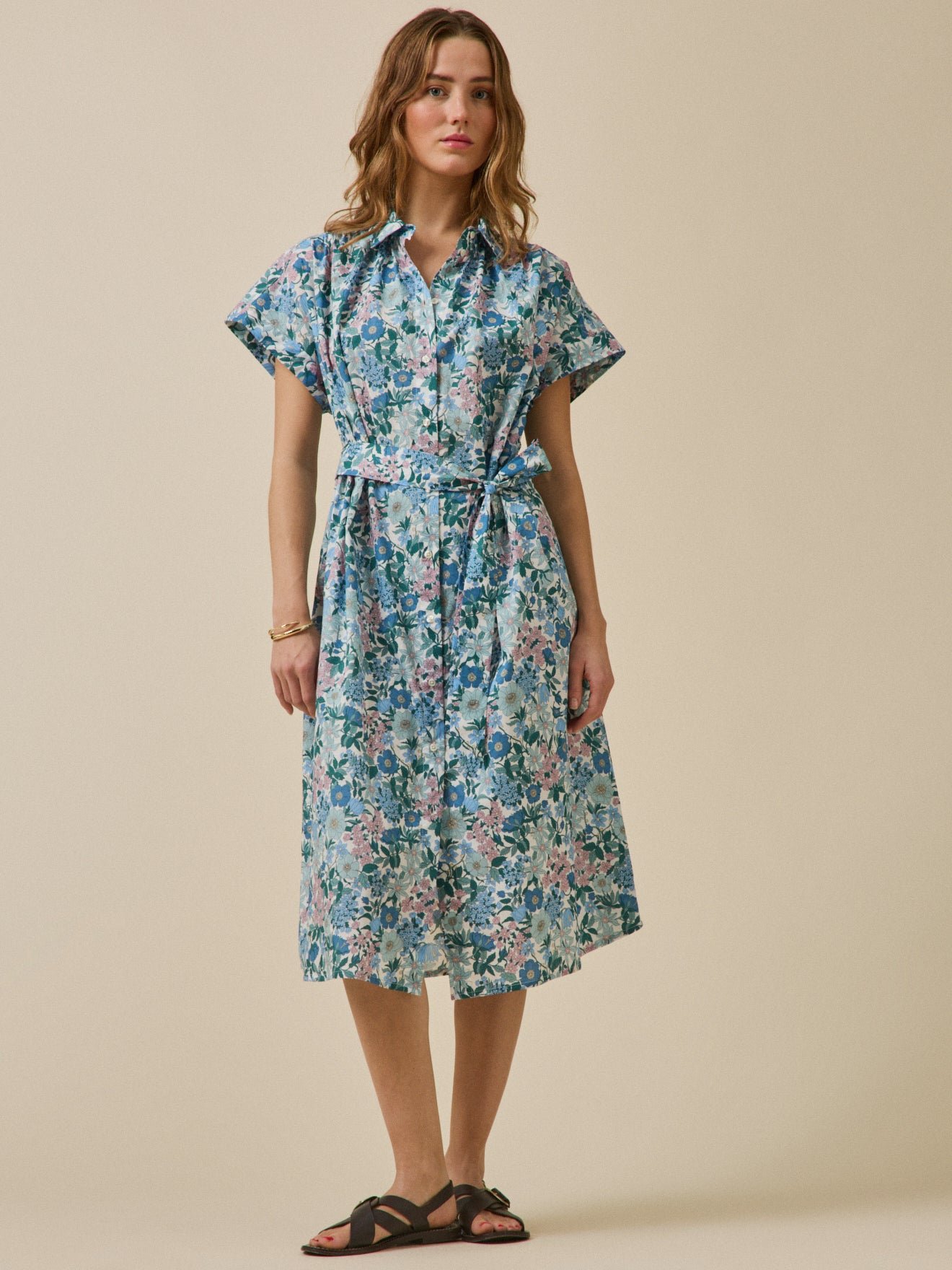 Women's sleeveless dress made with Liberty fabric - The Limited Collection