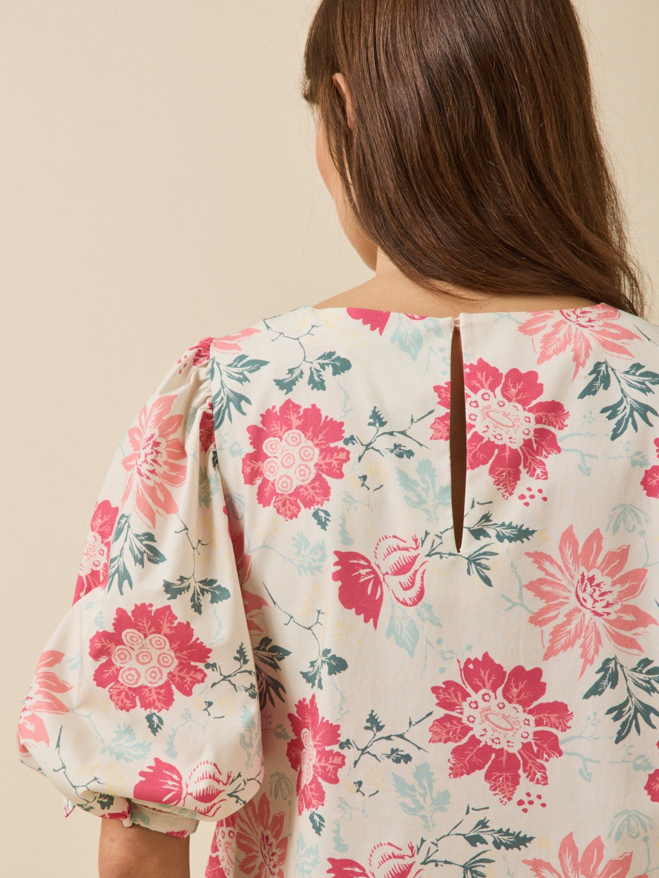 Women's short Rosala-print partywear dress - Image 4