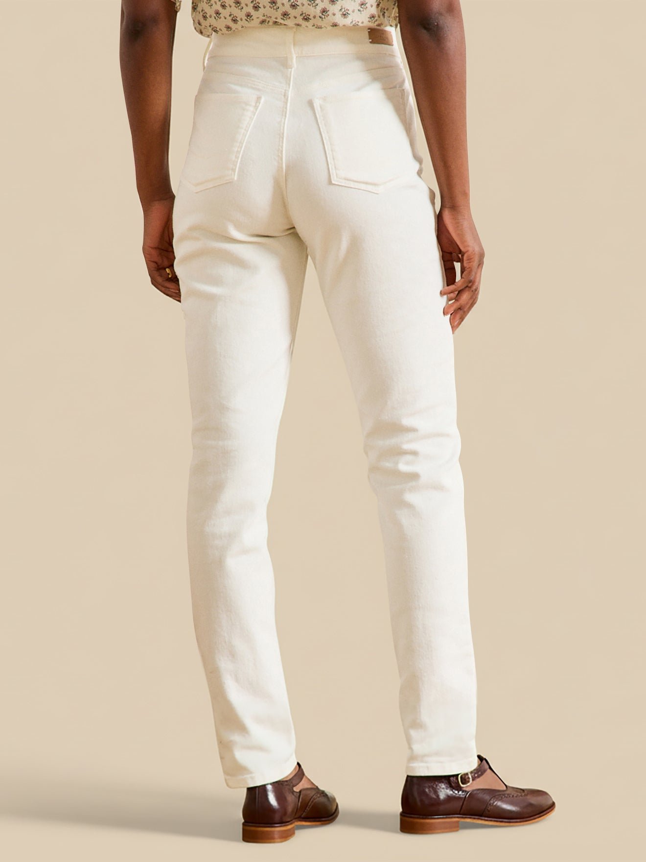 Women's slim-leg organic cotton Aurelie jeans - Image 2