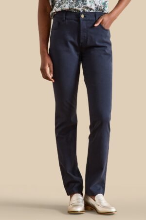 Women's slim-leg colored Chloe trousers