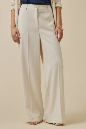 Women's extra-wide basketweave Ava trousers