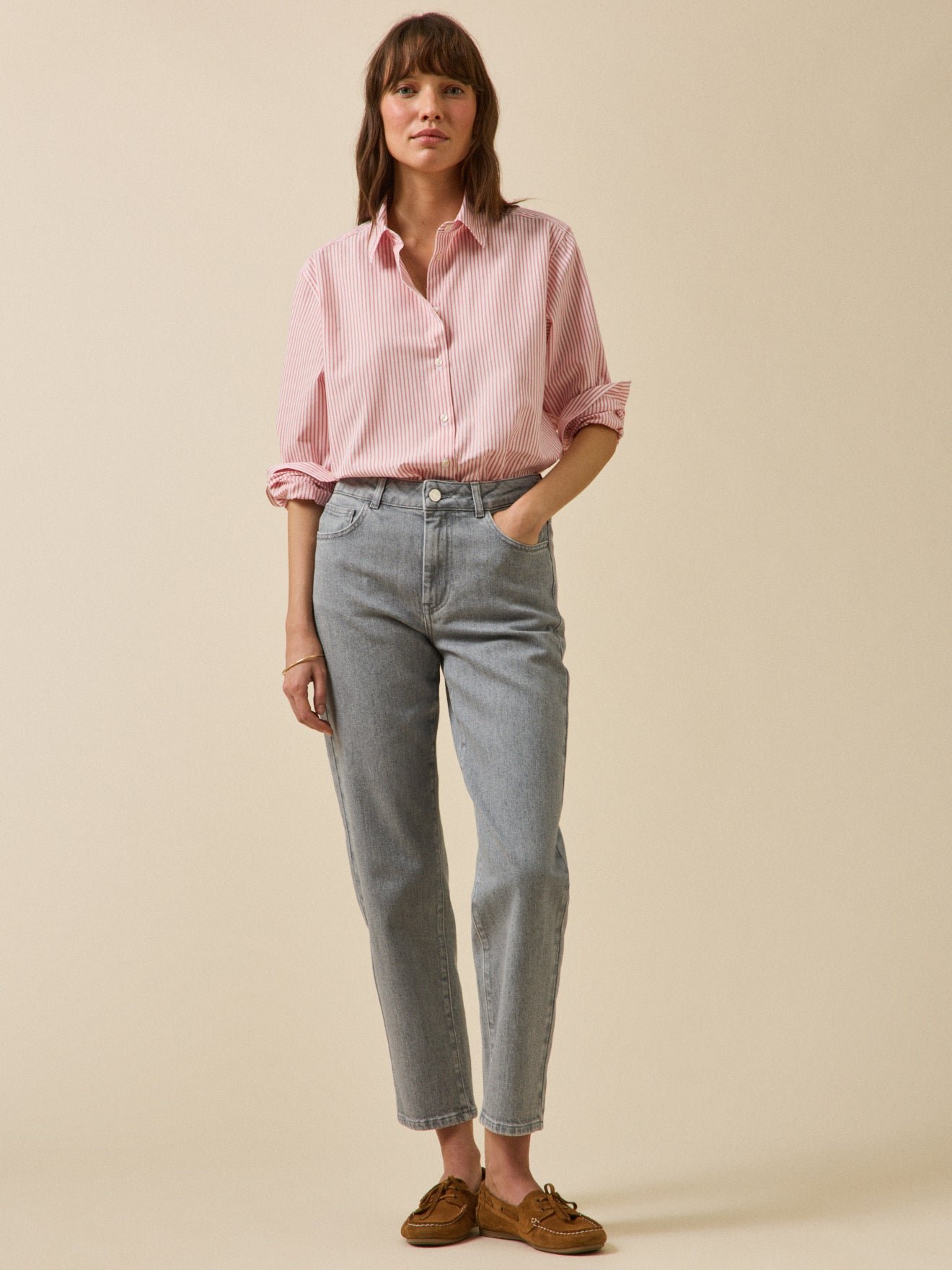 Women's organic cotton Claire mom jeans - Image 5