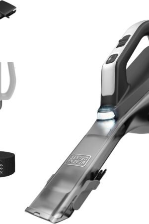 BLACK+DECKER dustbuster Cordless Handheld Vacuum, Portable Car Vacuum Cordless Rechargeable, Wall Mount, Strong Suction QuickClean (HNVC21