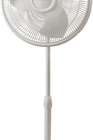 2520 Oscillating Stand Fan,White 16 Inch