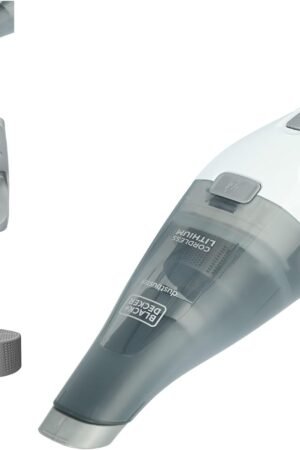 BLACK+DECKER dustbuster Cordless Handheld Vacuum, Portable Car Vacuum Cordless Rechargeable, Wall Mount, Strong Suction QuickClean