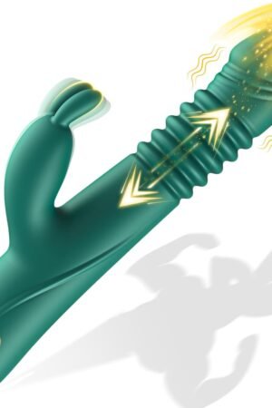 Thrusting Vibrator Rabbit Sex Toy - Vibrators Thrusting Dildo Female Adult Toys, Vibrater Dildos with G Spot & Clitoral Stimulator, Sexual Pleasure Tools for Women, Vibradores Consoladores