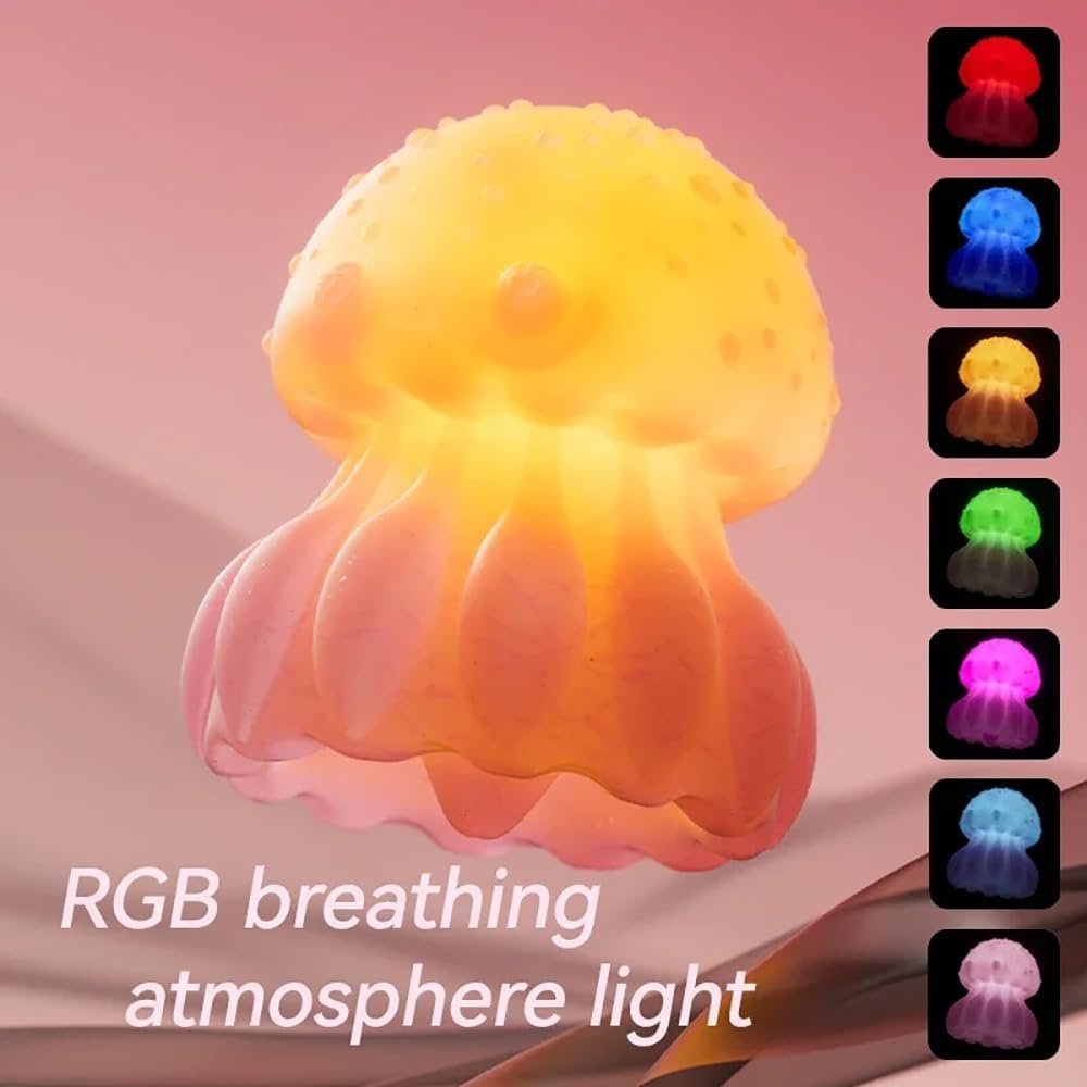 Rainbow LED Jellyfish Tongue Vibrator - 10 Licking & 10 Vibration Modes Clit Sucker, Quiet Adult Toy with Night Light, Waterproof Sex Toy for Women - Image 9