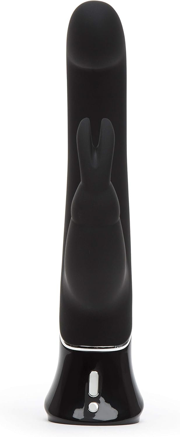 Fifty Shades of Grey Greedy Girl Rabbit Vibrator | 5.5 Inch Silicone G Spot Vibrator for Women | Vibrating Dildo Dual Stimulation Adult Sex Toy | Waterproof Personal Massager | Gifts for Women | Black - Image 3