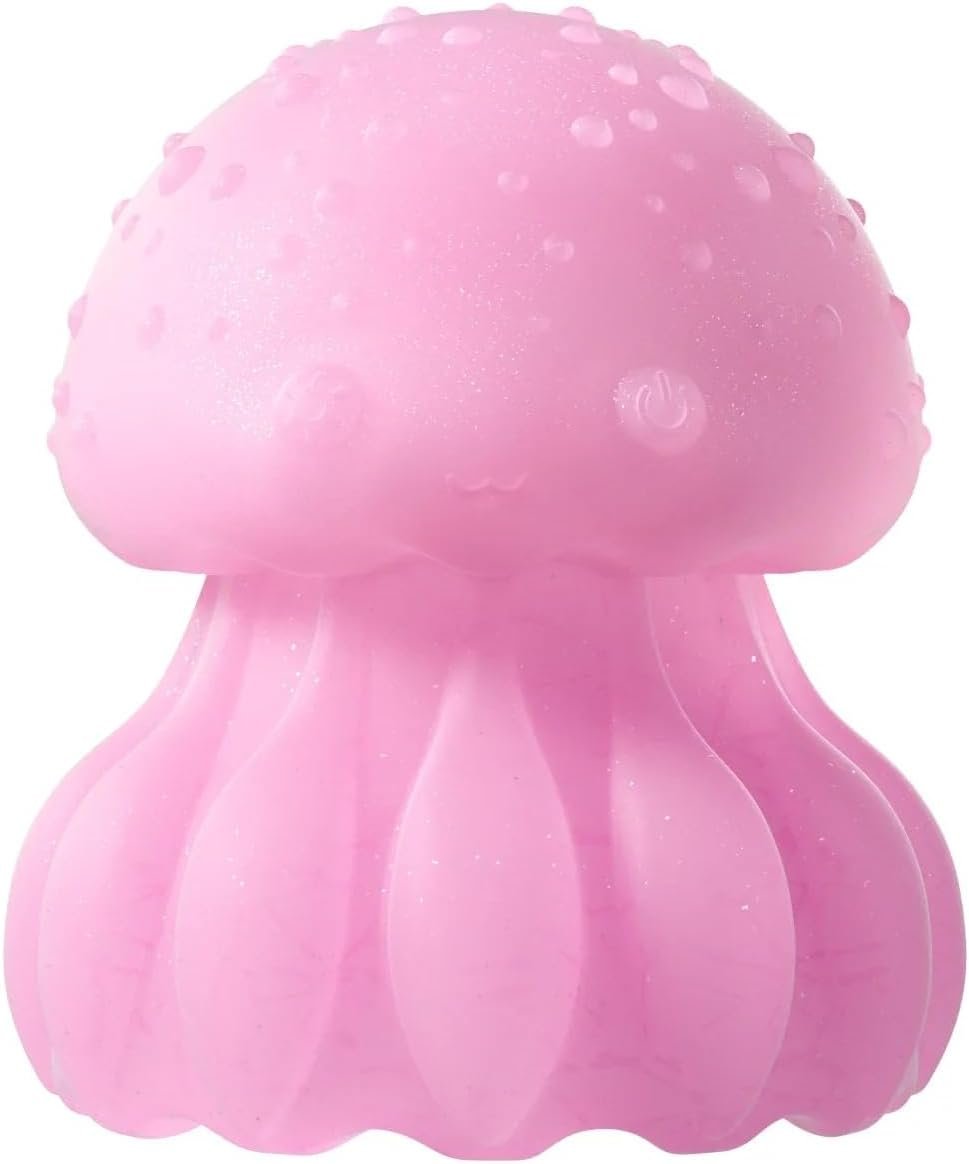 Rainbow LED Jellyfish Tongue Vibrator - 10 Licking & 10 Vibration Modes Clit Sucker, Quiet Adult Toy with Night Light, Waterproof Sex Toy for Women - Image 6