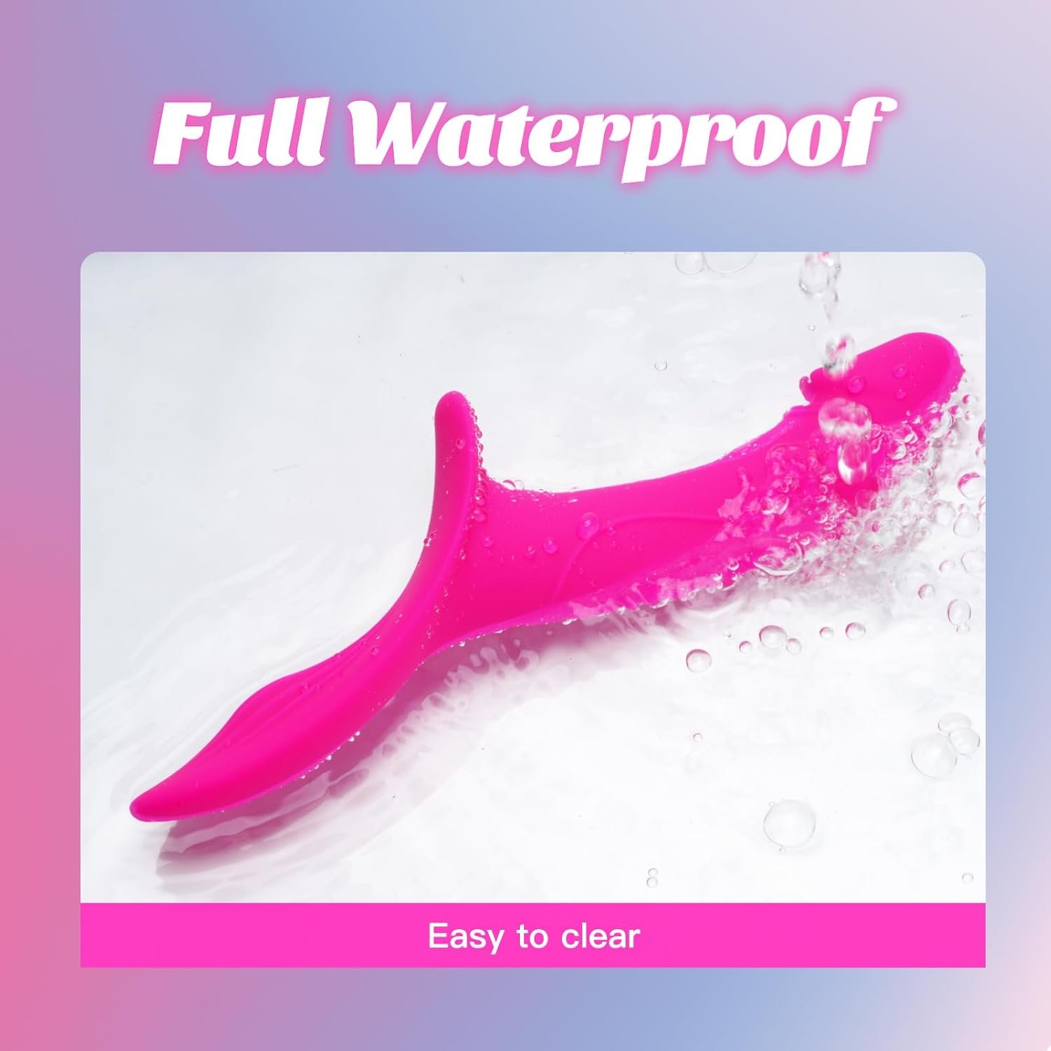 Strap On Dildo Harness Lesbian Adult Sex Toys & Games Vibrator, APP Adult Toys Dildos with 9 Vibrations G Spot Clit Stimulation Wearable Vibrators, Strapon Vibradores Couples Women Sex Toys Vibrating - Image 3